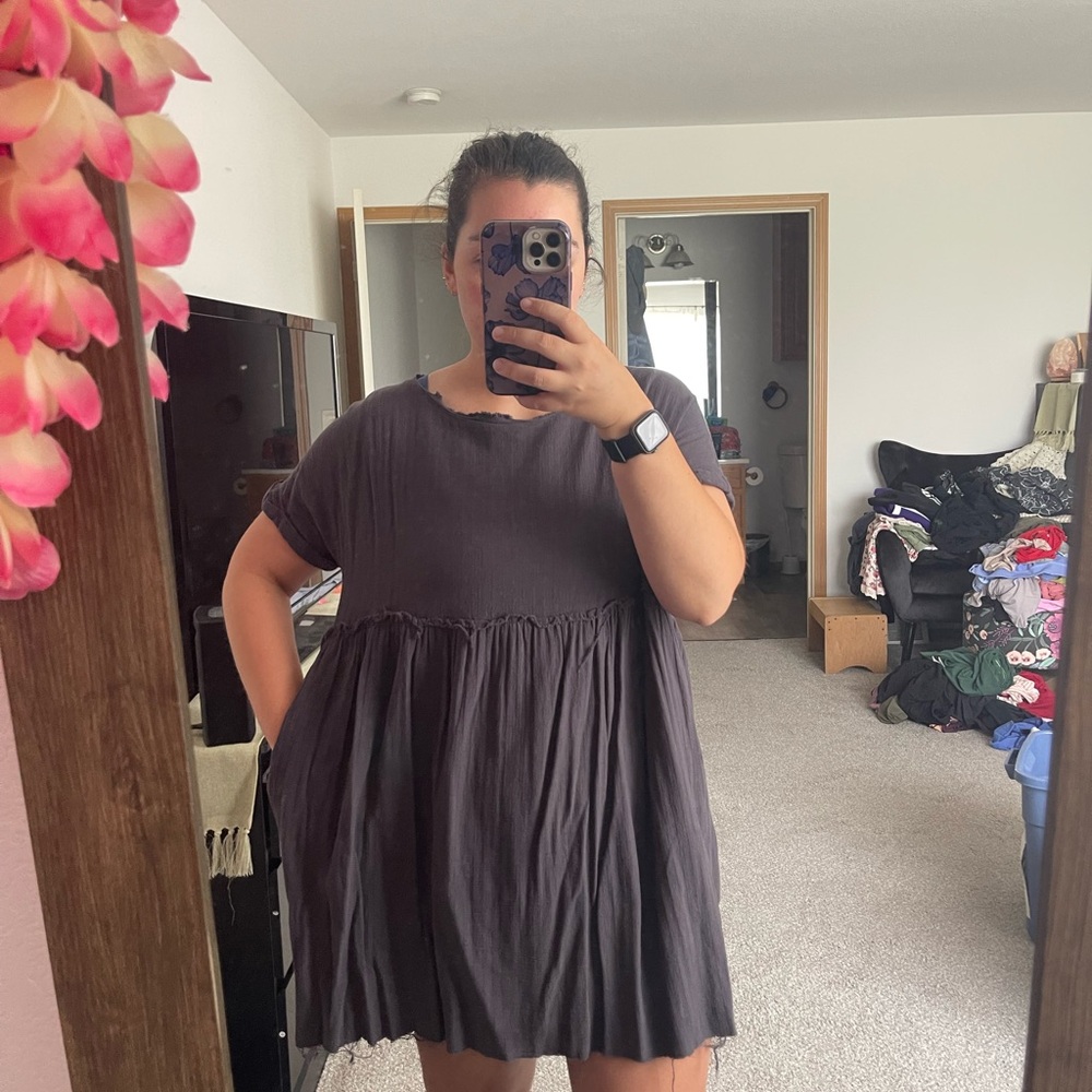 Casual Black Dress